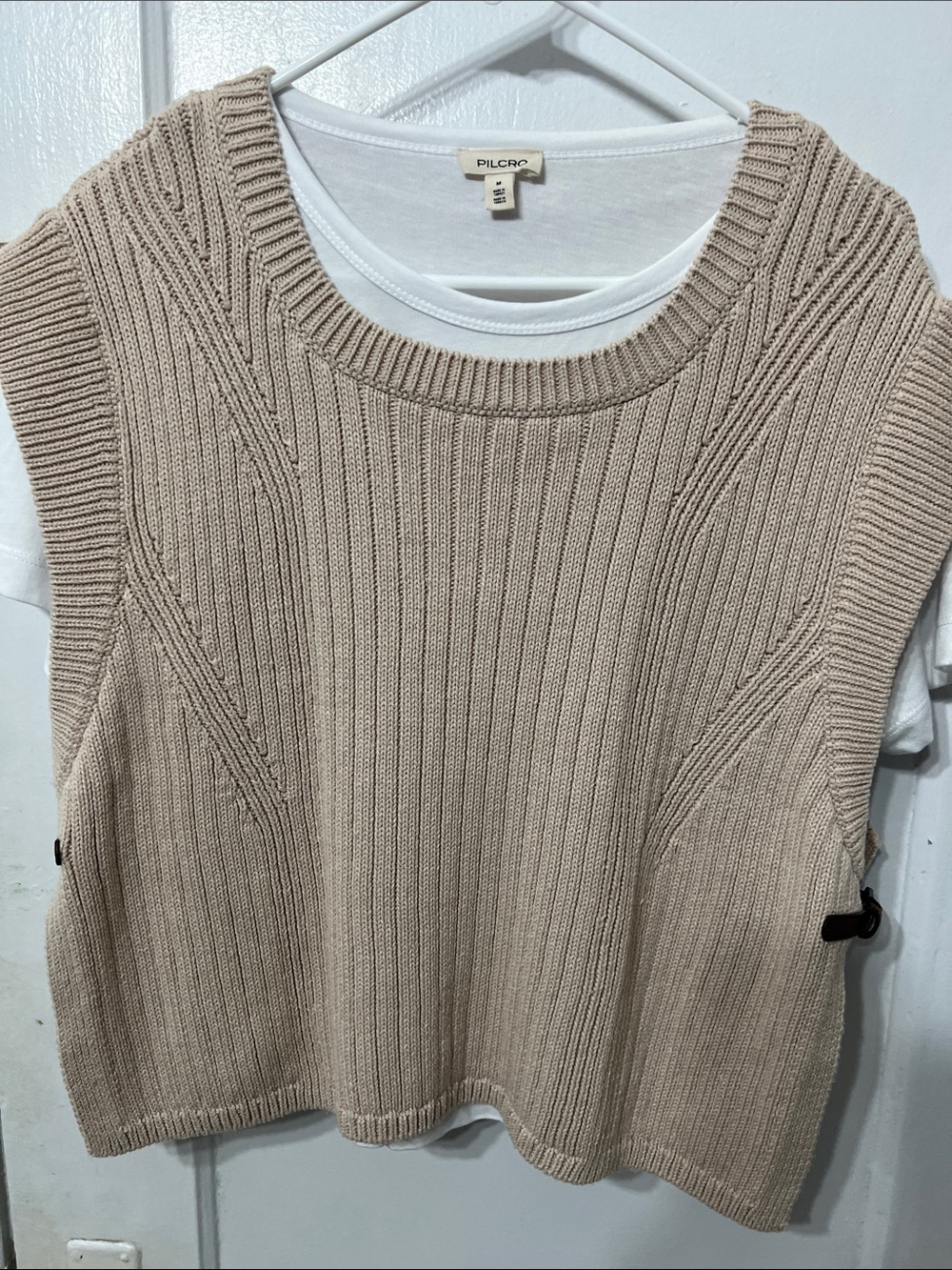 Anthropologie Pilcro twofer vest and tee